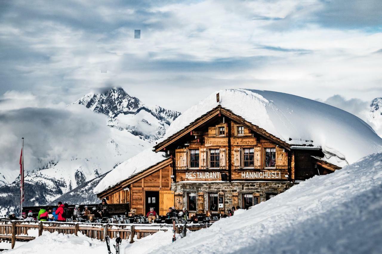 Chalet Heimetli Grächen Eksteriør billede